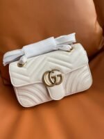 Gucci Love Bag White Gold