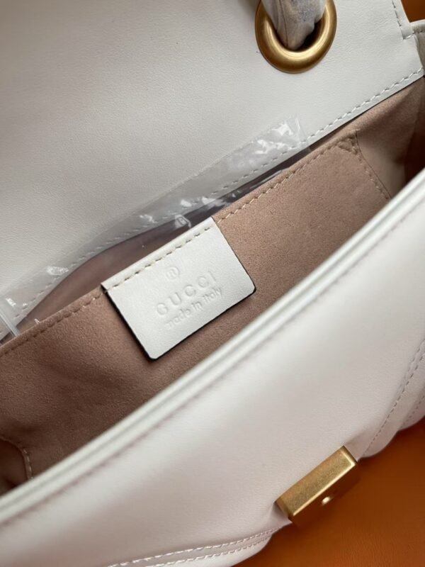 Gucci Love Bag White Gold