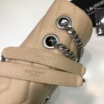 YSL Loulou Bag Milk Tea Silver Logo