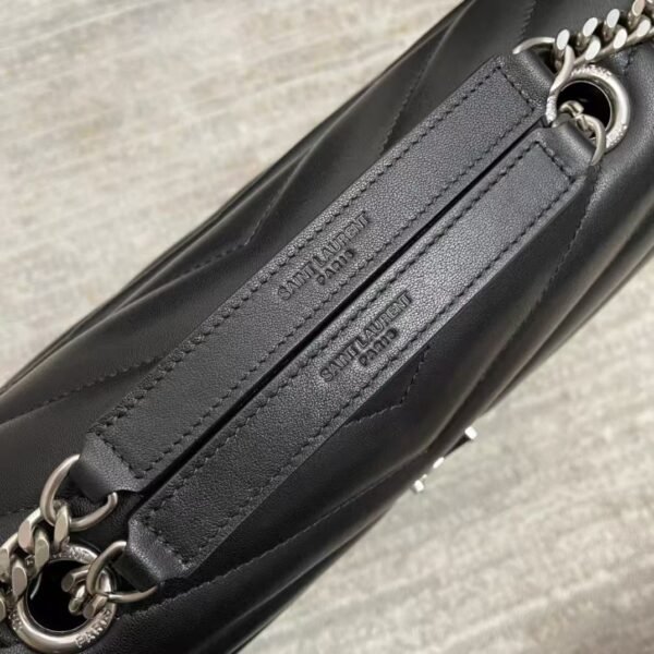 YSL Loulou Bag Black Silver