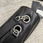 YSL Loulou Bag Black Silver