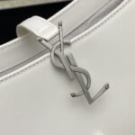 YSL Shoulder Bag White Silver