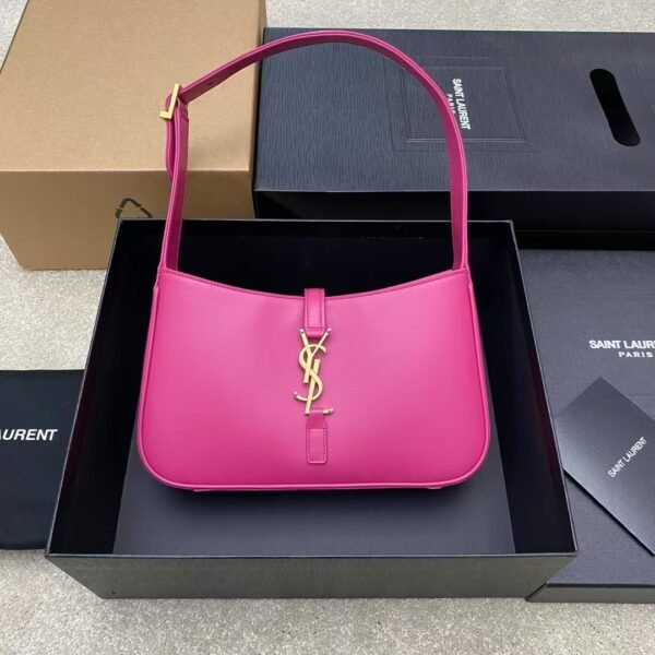 YSL Shoulder Bag Pink Gold