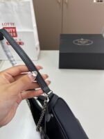 Prada Chain Shoulder Bag Black Chain
