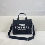 Marc Jacobs Canvas Tote Bag Canvas Black