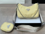 Prada 3-in-1 Crossbody Bag Beige