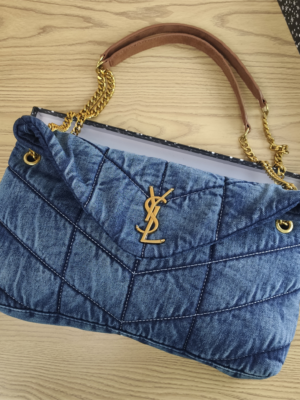YSL Loulou Denim Bag Denim