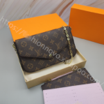 Louis Vuitton 3-in-1 Card Holder Pink