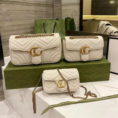 Gucci Love Bag Beige Gold
