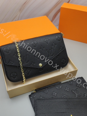 Louis Vuitton 3-in-1 Card Holder Embossed