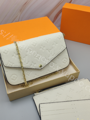 Louis Vuitton 3-in-1 Card Holder Embossed