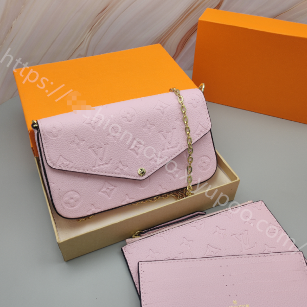 Louis Vuitton 3-in-1 Card Holder Embossed