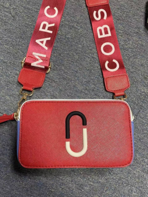 Marc Jacobs Camera Bag Red White