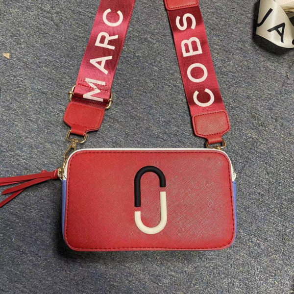 Marc Jacobs Camera Bag Red White