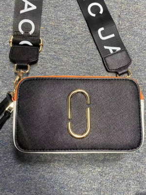 Marc Jacobs Camera Bag Black Orange
