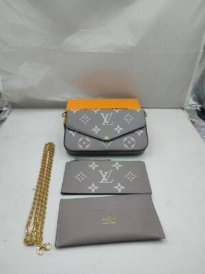 Louis Vuitton 3-in-1 Card Holder Colorful Flower
