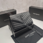 YSL Envelope Bag Black
