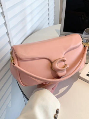 Coach Shoulder Bag Large Pink