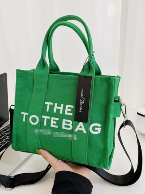 Marc Jacobs Canvas Tote Bag Canvas Green