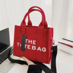 Marc Jacobs Canvas Tote Bag Canvas Red