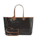 Goyard Tote Bag Black Brown