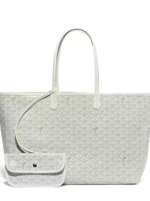 Goyard Tote Bag White