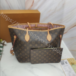 Louis Vuitton Shopping Bag Yellow Leather Pink