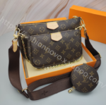 Louis Vuitton Mahjong 3-Piece Set Brown