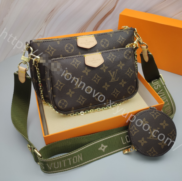 Louis Vuitton Mahjong 3-Piece Set Green