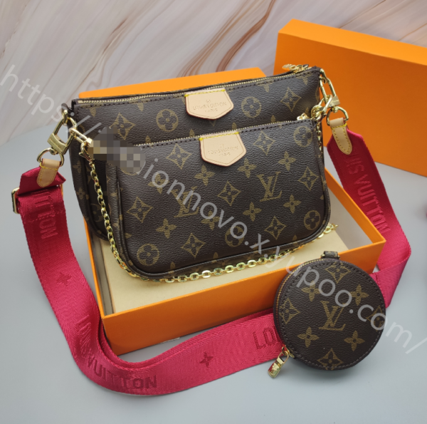 Louis Vuitton Mahjong 3-Piece Set Red