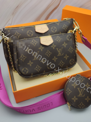 Louis Vuitton Mahjong 3-Piece Set Rose Red