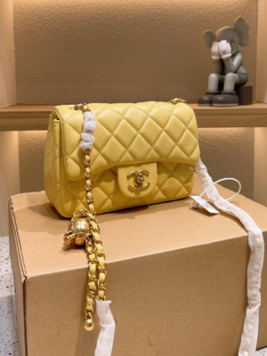 Chanel Gold Ball Bag Yellow Gold Ball