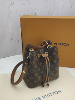 Louis Vuitton Bucket Bag Bucket Gray