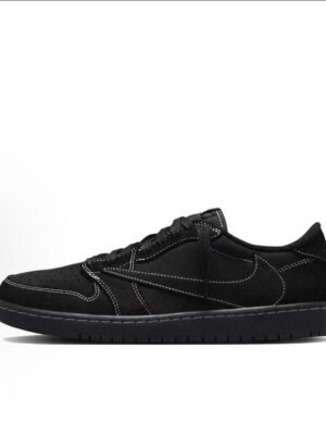 Air Jordan 1 Low Travis Scott Black Phantom Top Version