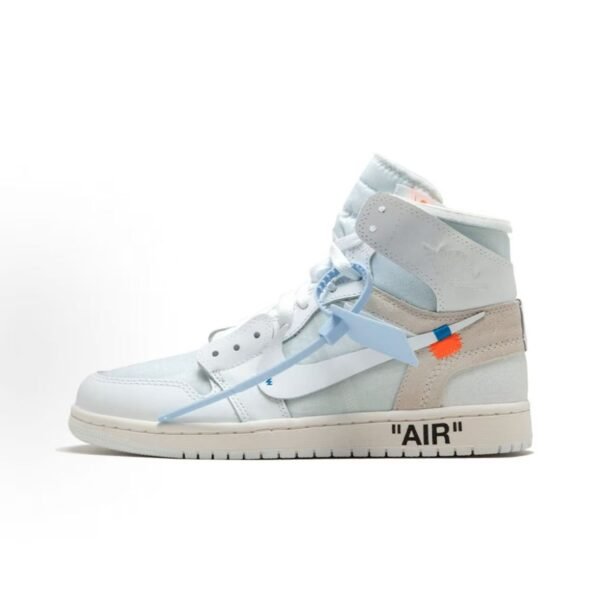 Off-White x Air Jordan 1 High White Euro Top Version
