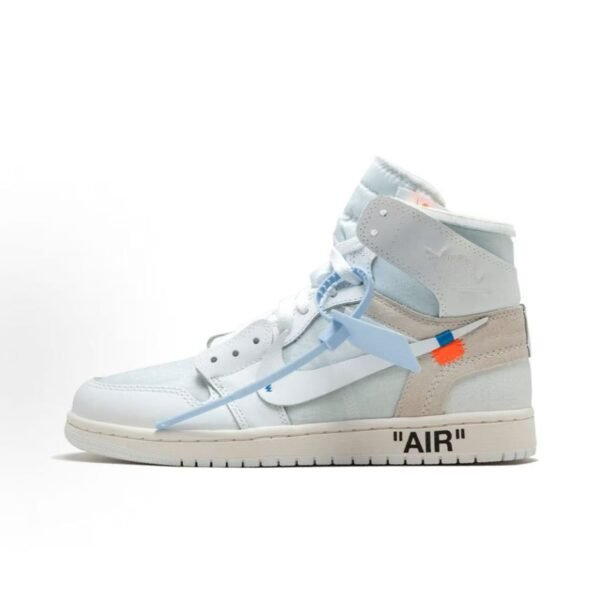 Off-White x Air Jordan 1 High White Euro Top Version