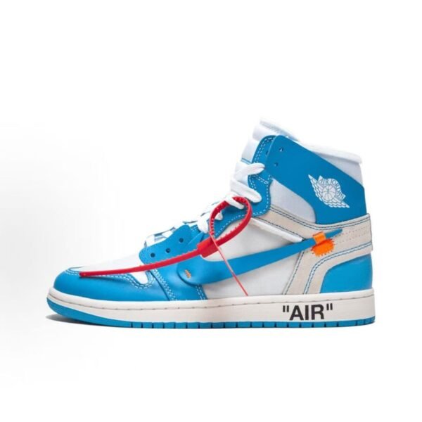 Off-White x Air Jordan 1 High University Blue Top Version