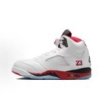 Air Jordan 5 Retro White Red HQ7978-101