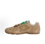 Miu Miu x New Balance 530 Tan Suede Green Lace Sneakers