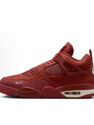 Nigel Sylvester x Air Jordan 4 Retro Brick by Brick Red Shoes