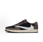Air Jordan 1 Low Travis Scott Dark Mocha Brown Black Shoes