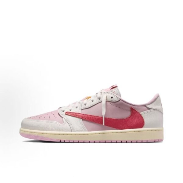 Travis Scott x Air Jordan 1 Low OG Shy Pink Tropical Pink IQ7604-101
