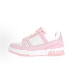 Louis Vuitton Trainer Sneaker Pink White 1AA6W5