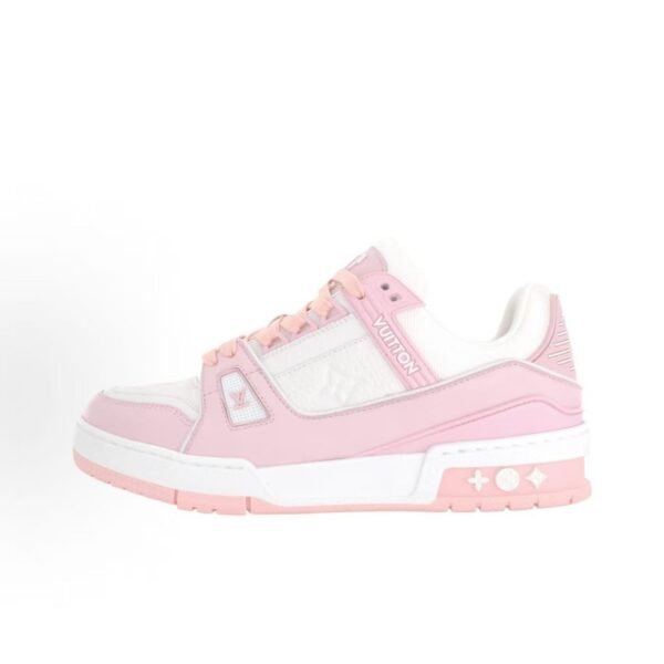 Louis Vuitton Trainer Sneaker Pink White 1AA6W5