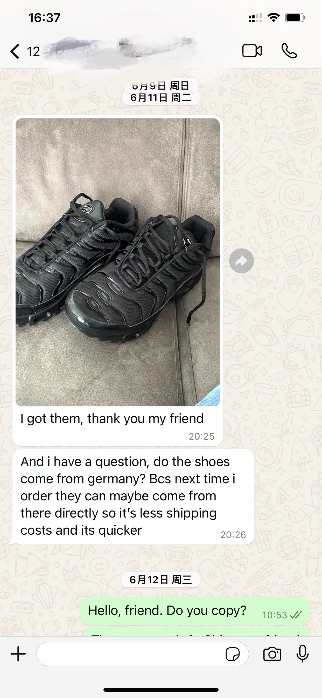 Customer review